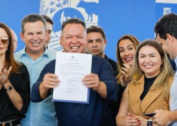 Prefeito Cláudio e governador Mauro Mendes anunciam pacote de obras histórico para Rondonópolis