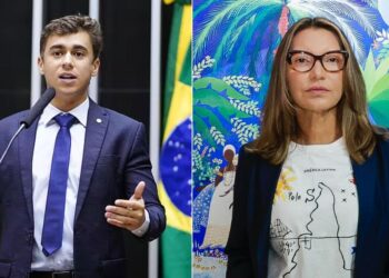 Nikolas rebate ataque de Janja após vídeo contra PL da misoginia
