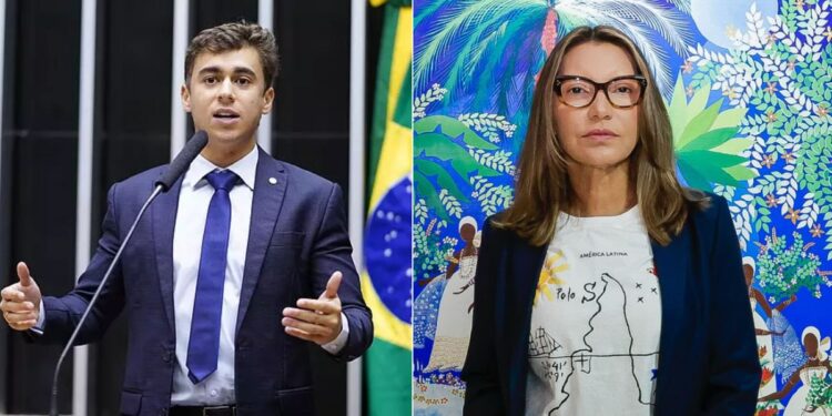 Nikolas rebate ataque de Janja após vídeo contra PL da misoginia