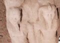 estátua do faraó que sofreu pragas achada por arqueólogos